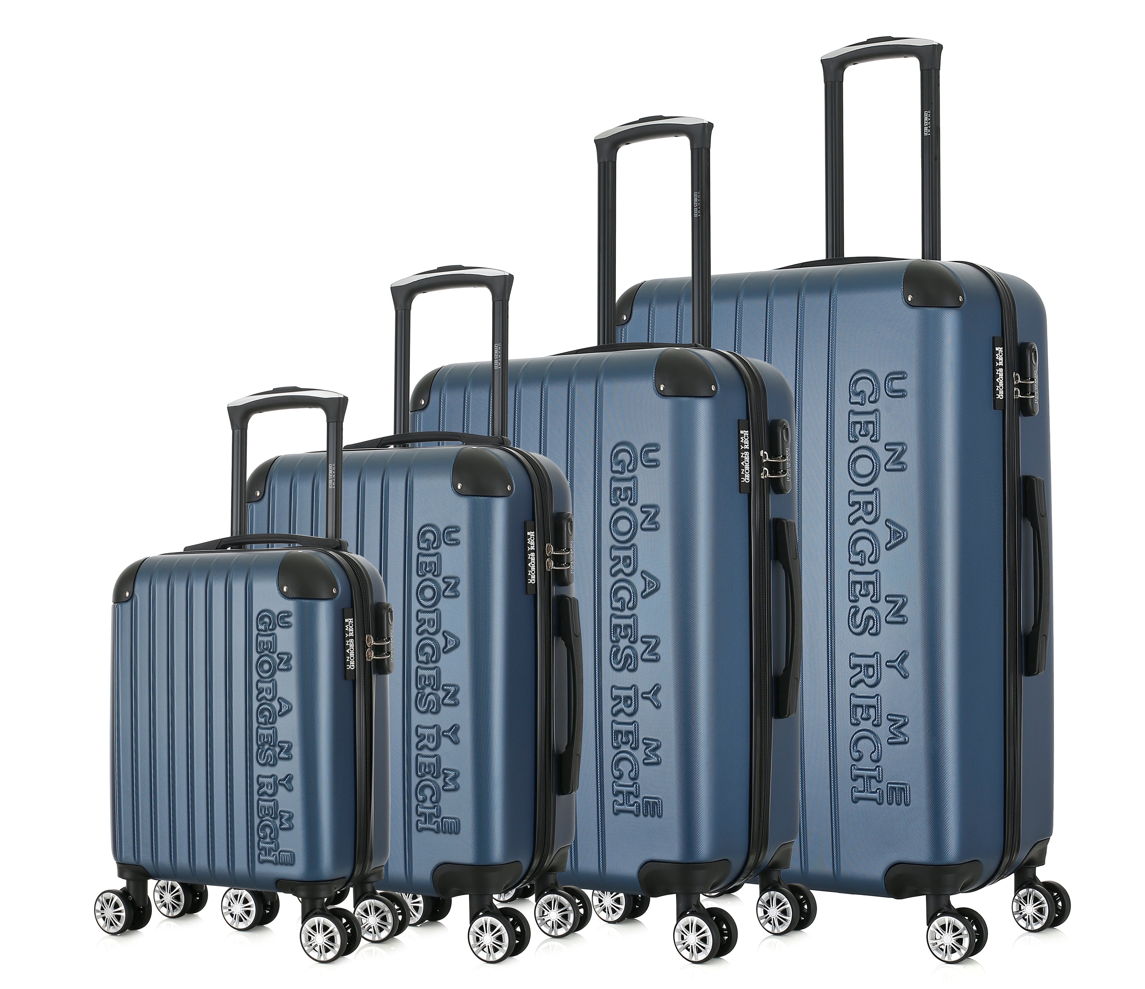 Set de 4 Valises Rigides — Cabine & Soute | KAZE VOYAGE