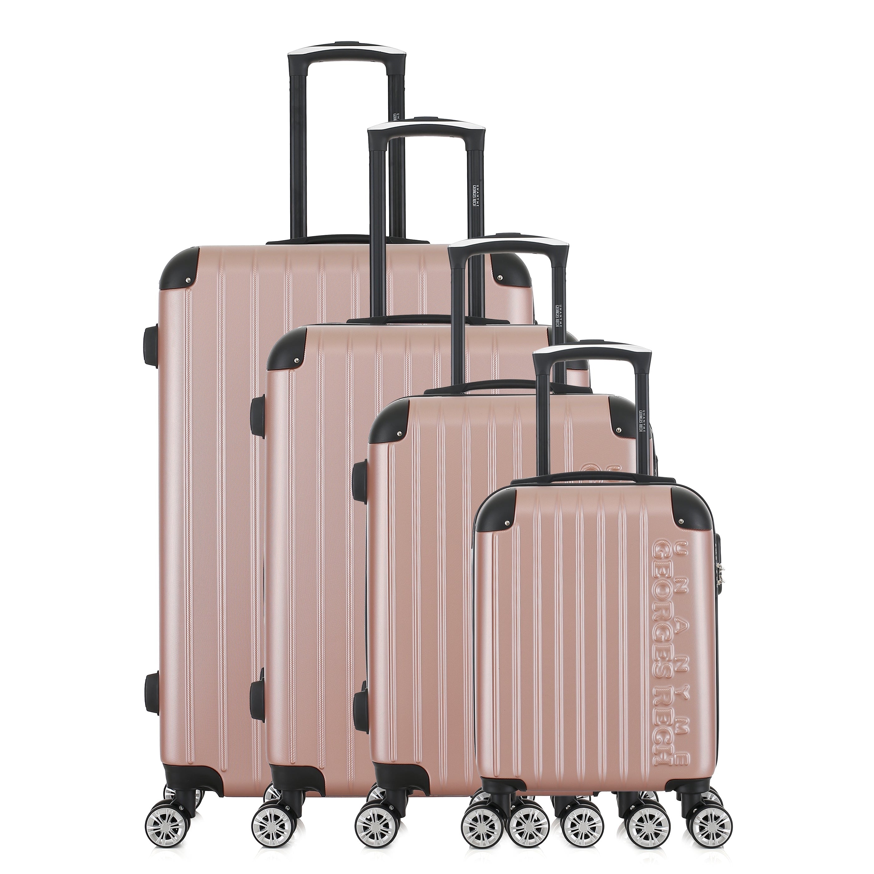 Set de 4 Valises Rigides — Cabine & Soute | KAZE VOYAGE